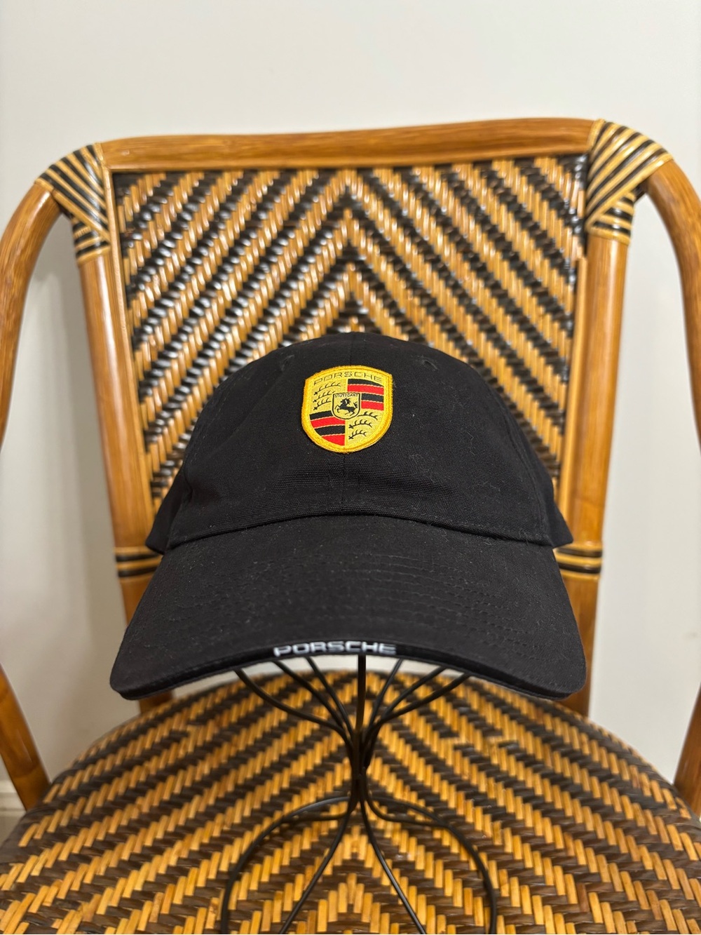 Porsche Design Drivers Selection Hat Black Adjustable